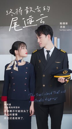 终将散去的尾迹云